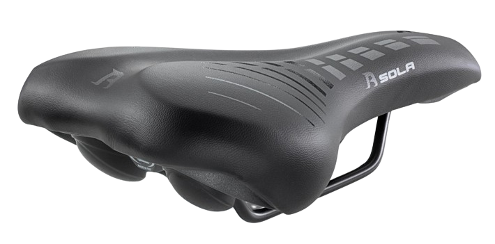 Selle Montegrappa Saddle Gel Asola Plus 6200 Black on Card