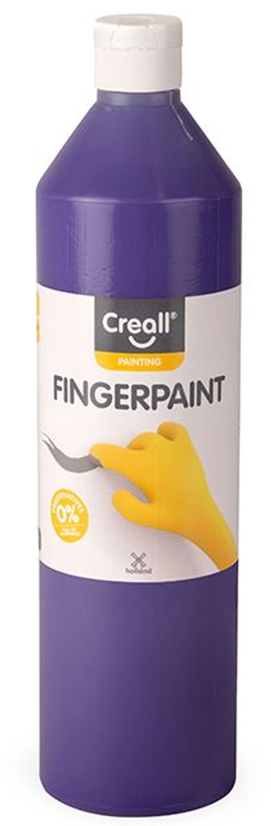 Creall vingerverf conserveringsvrij paars, 750ml
