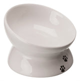 Trixie Food Bowl Cat White