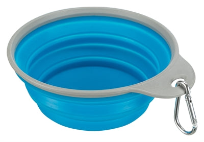 Trixie Food Bowl bere bidone viaggiare robusto silicone rand assorbimento