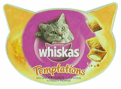 Whiskas Snack Temptations Cheese de pollo