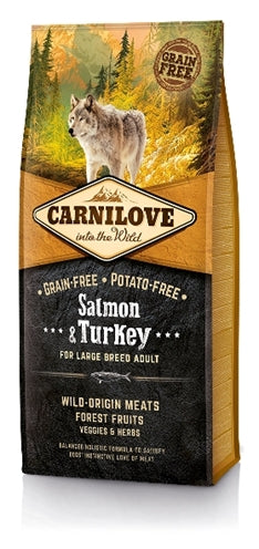 Carnilove Salmon Tyrkia voksen stor bred