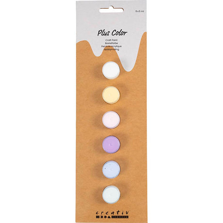 Creativ company https: www.cchobby.nl plus-color-acrylverf-pastelkleuren-6x5-ml-1-doos