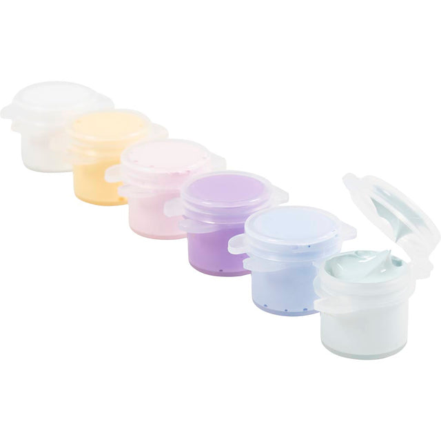 Creativ company plus color acrylverf pastelkleuren - 6x5ml.