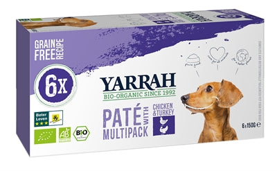 Yarrah Dog Alu Pate Multipack Chicken Turquie