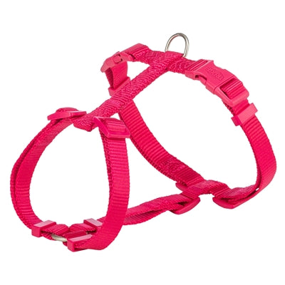 Trixie hondentuig premium h-tuig fuchsia