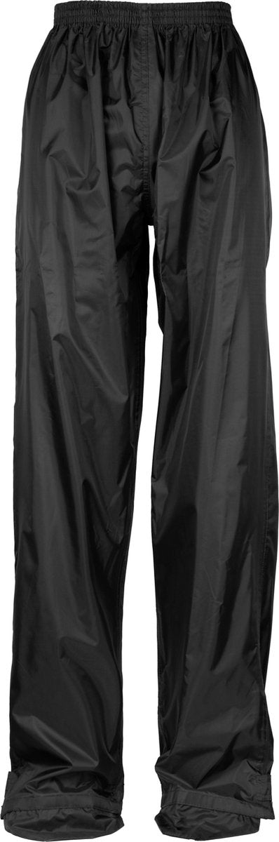 Ralka regenbroek waterdicht en met schoenbeschermer - kids - zwart - 140
