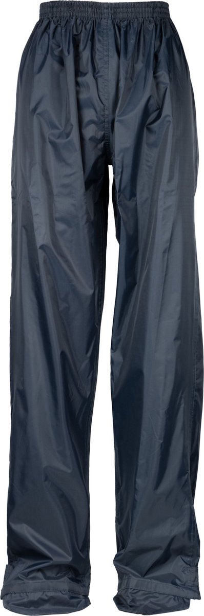 Ralka regenbroek waterdicht en met schoenbeschermer - volwassenen - blauw - maat xl