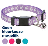 Trixie Collar Cat Print Elastic Assorti