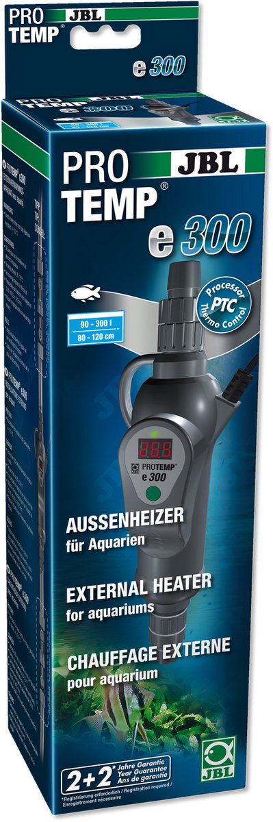 Jbl protemp 300 watt - aquariumverwarming