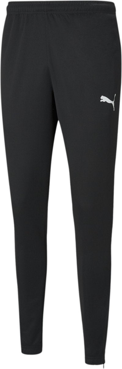 Puma teamrise poly training pants heren sportbroek - black- white s