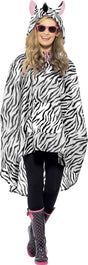 Smiffys zebra party poncho m