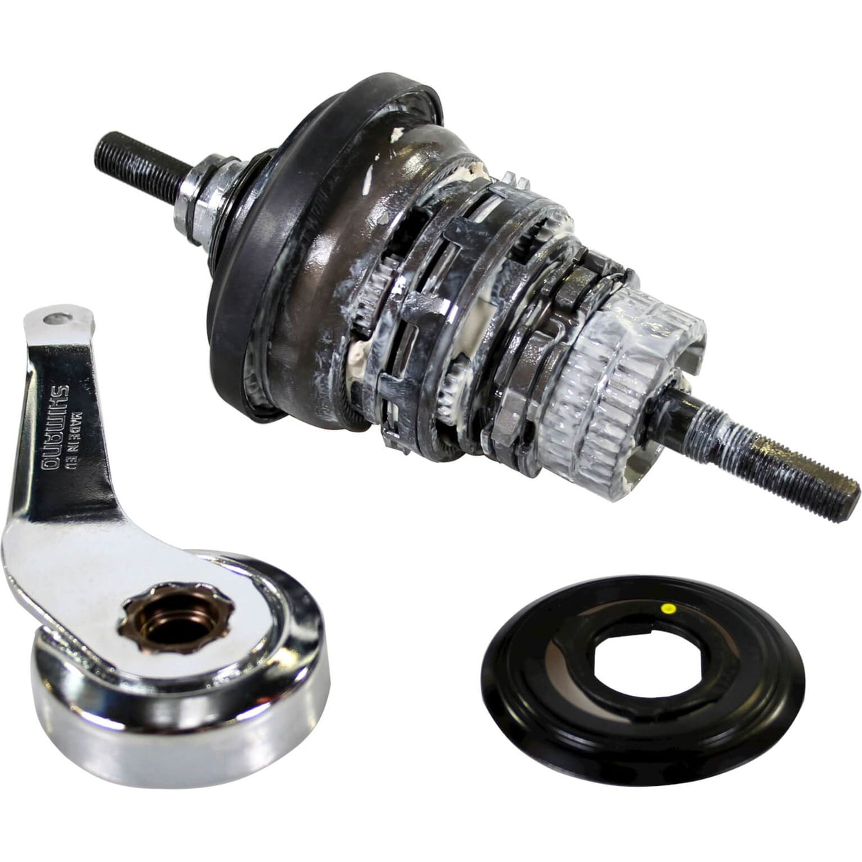 Shimano dentro de Nexus 7V SG-C3001-7C-DX 175 mm con Medramm