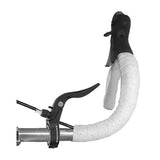 remgrepenset V-brake 2-vinger zwart 2-delig
