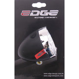 Edge koplamp retro 3 led - aan uit - incl. batterijen - zwart chroom
