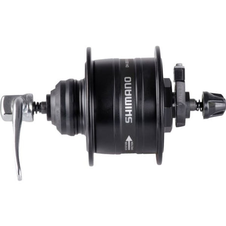 Shimano dynamonaaf hd-3d37 3 watt - 32 gaats - center lock - snelspanner - zwart