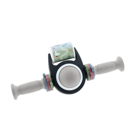 Qibbel toybar met windscherm air - warm grey
