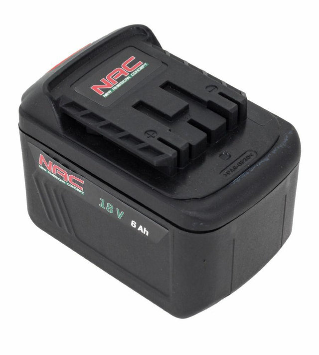 Nac batterij 18 v b18-60-s 6,0ah