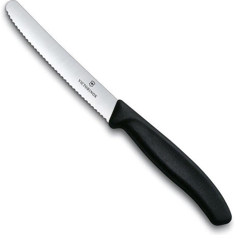 Victorinox tomatenmes gekarteld zwart