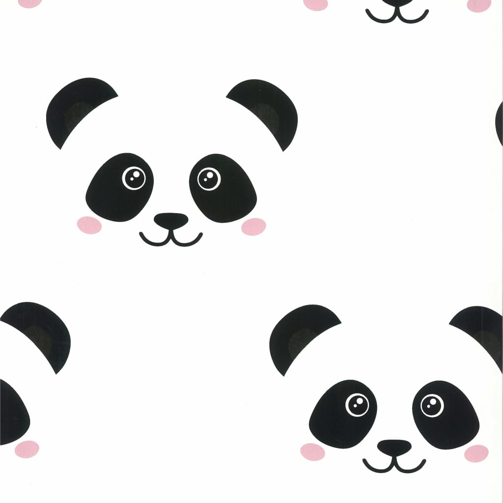 Noordwand behang fabulous world panda wit