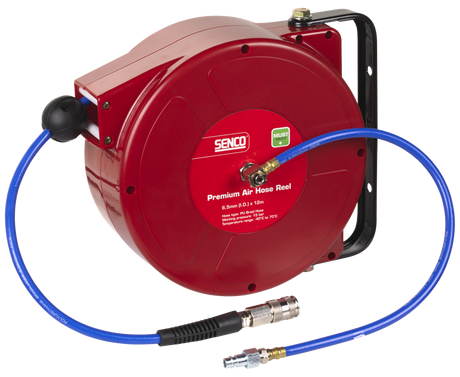 Senco slanghaspel 10mm 12mtr. (muurbevestiging)