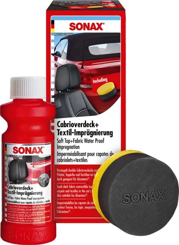 Sonax impregneermiddel cabrioverdeck textilimprägnierung cabrioverd.+textilimpr. .