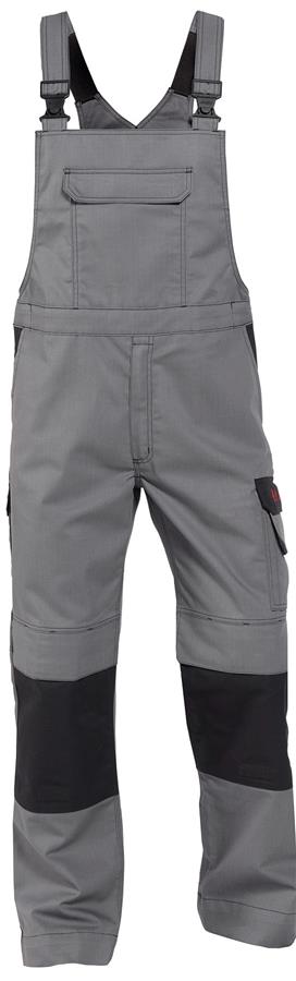 Dassy amerikaanse overall wilson multinorm grijs zwart 58