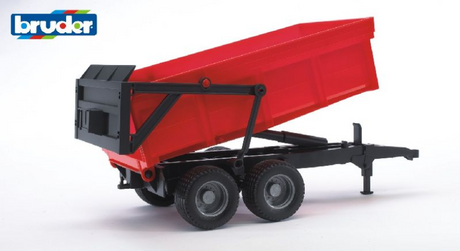 Bruder kiepaanhanger rood