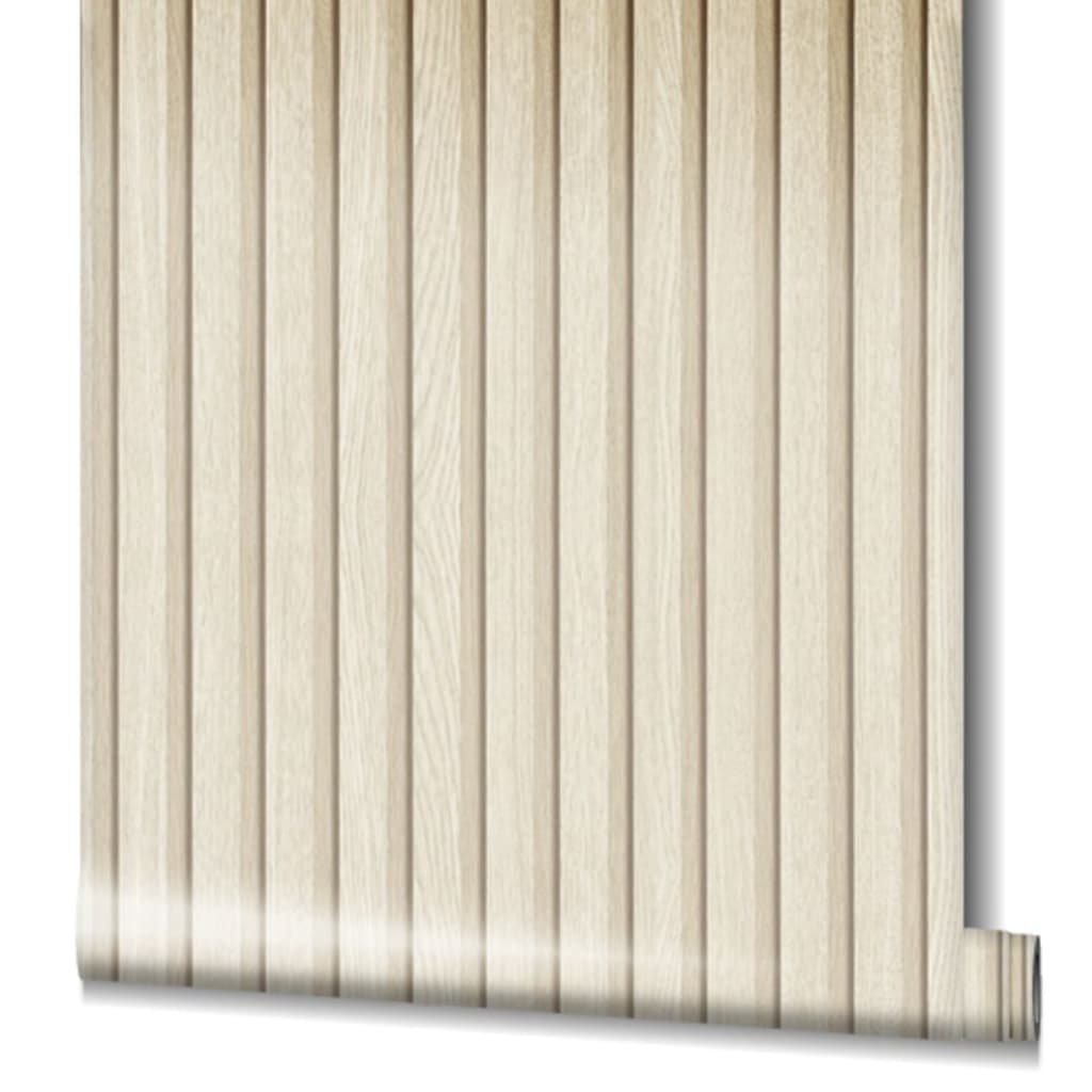 Noordwand noordwand behang botanica wooden slats beige