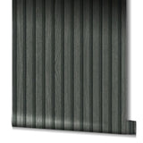 Noordwand behang botanica wooden slats zwart en grijs