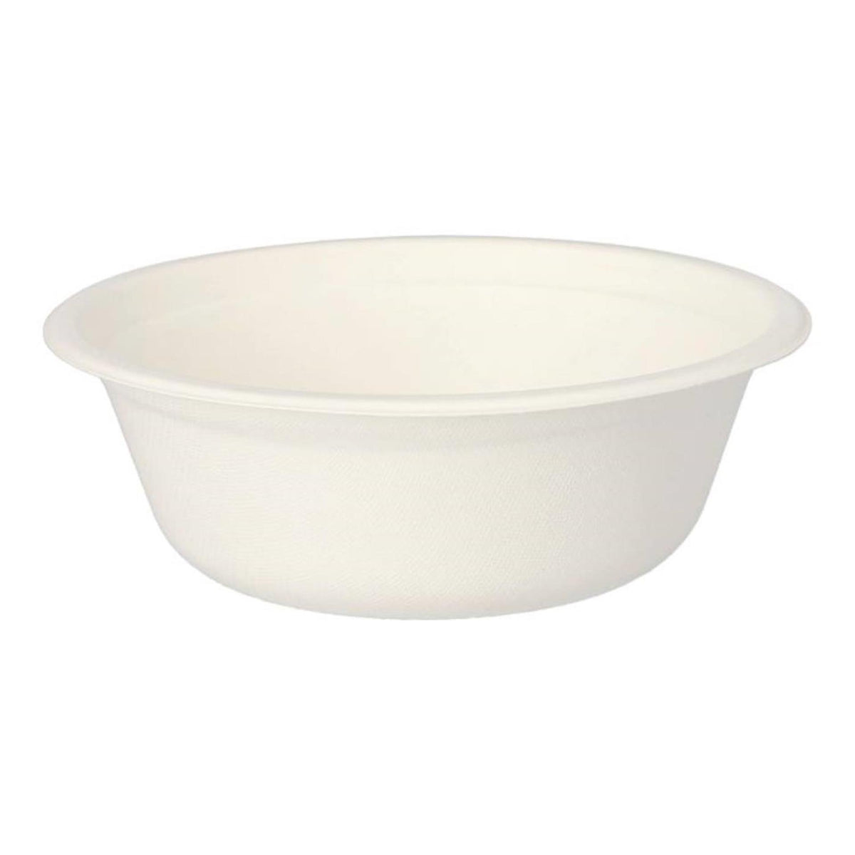 Papstar schalen suikerriet 500 ml ø15,5x5,4cm wit pak a 12 stuks