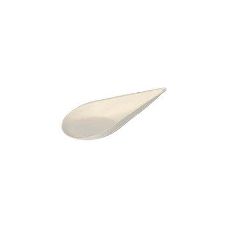 Papstar fingerfood schaaltjes suikerriet 10,5x5,7cm wit pak a 12 stuks