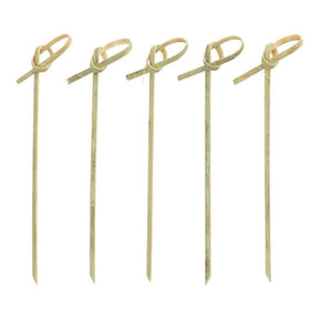 Papstar fingerfood prikker 10cm knoten pak a 40 stuks