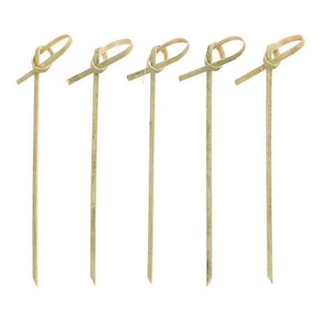 Papstar fingerfood prikker 10cm knoten pak a 40 stuks