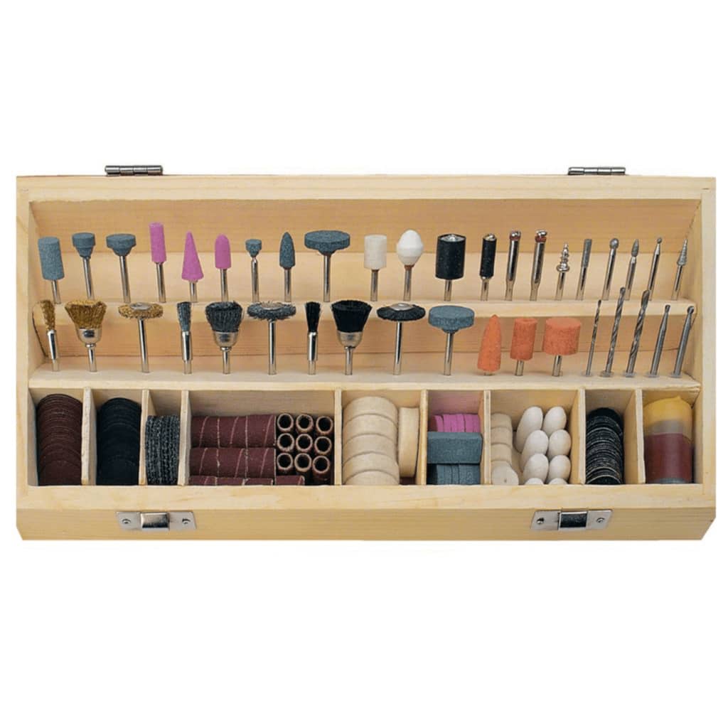 Brüder Mannesmann Brüder Mannesmann Accessoire set pour un mini-sharper 200 pièces