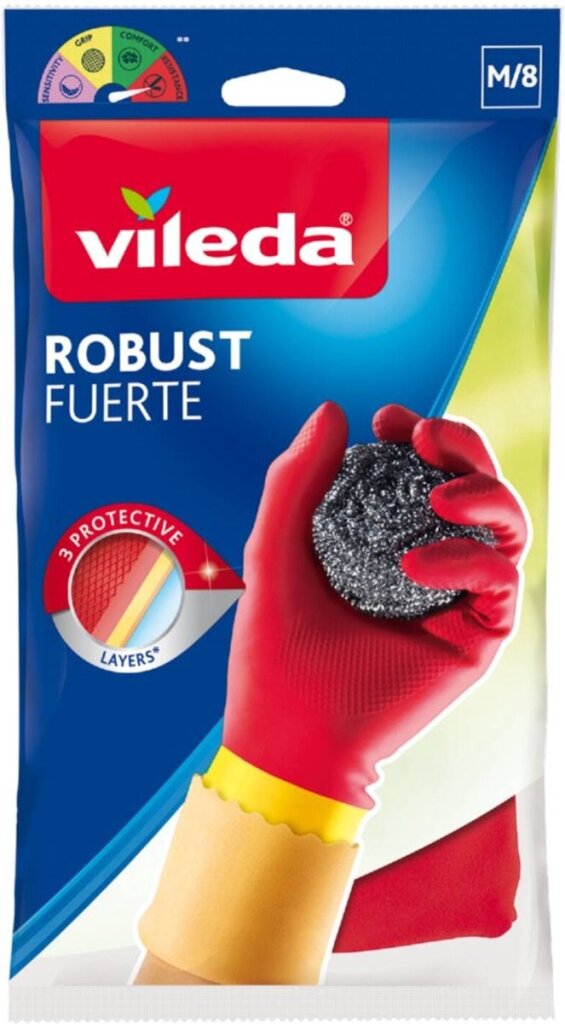 Vileda Vileda hansker Robust medium 1 par