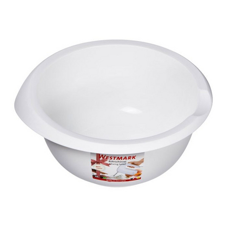 Westmark mengkom, 3,5 l, met schenktuit, kunststof, wit, 3154227w