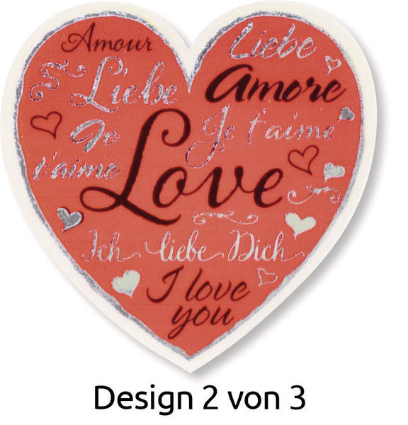 Avery Avery AV-56813 DecosTicker Box Harten 3 Designs