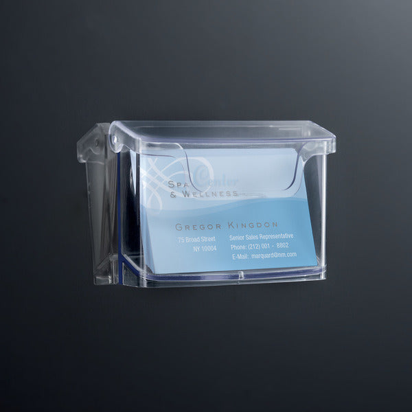 Sigel Sigel SI-LH326 Out of Visite card holder Wall model 105x76x45mm Transparent Acrylic