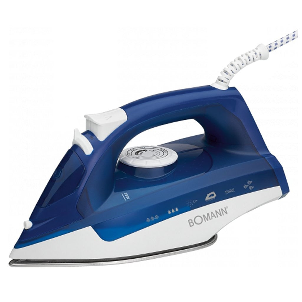 Bomann Bomann DB 6004 CB SARD Iron 2200W 250ml Blue White