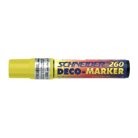 Krijtmarker schneider maxx260 geel 5-15 mm