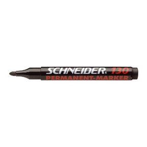 Schneider permanent marker 130 ronde punt zwart 10 st.