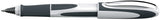 Schneider schrijfwaren schneider rollerbal - ray - penpunt m - wit grijs – s-187849