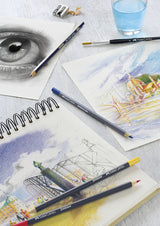 Faber-castell kleurpotlood aquarel - goldfaber - blik 12 stuks - fc-114612
