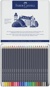 Faber-castell goldfaber kleurpotloden - blik 24 stuks - fc-114724