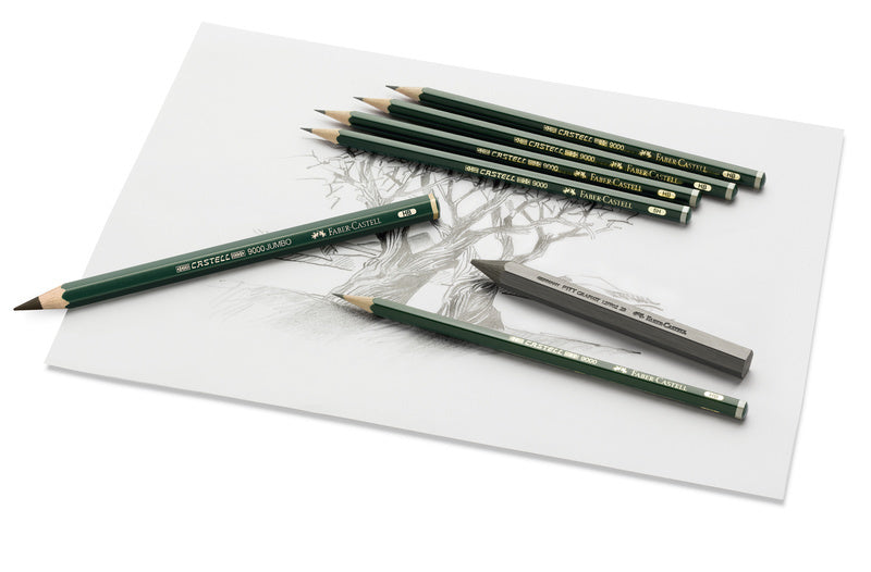 Faber Castell Faber Castell FC-119063 Pencil 9000 Bliktui A 6 pezzi