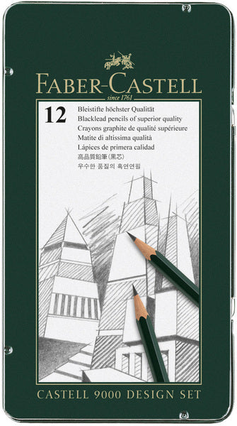 Faber Castell FC-119064 Ołówek 9000 Zestaw projektowy