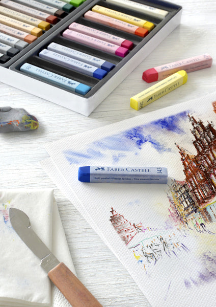 Faber Castell Faber Castell FC-128336 PastelKrijt Studio SoftPastel 36 Party benzin