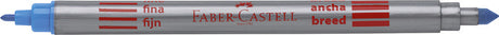 Faber-castell viltstiften - dubbele punt - brushpen en fineliner - 10 stuks - fc-151110