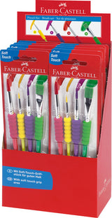 Faber Castell Faber Castell FC-481600 Brushset Plastic 4 Pieces